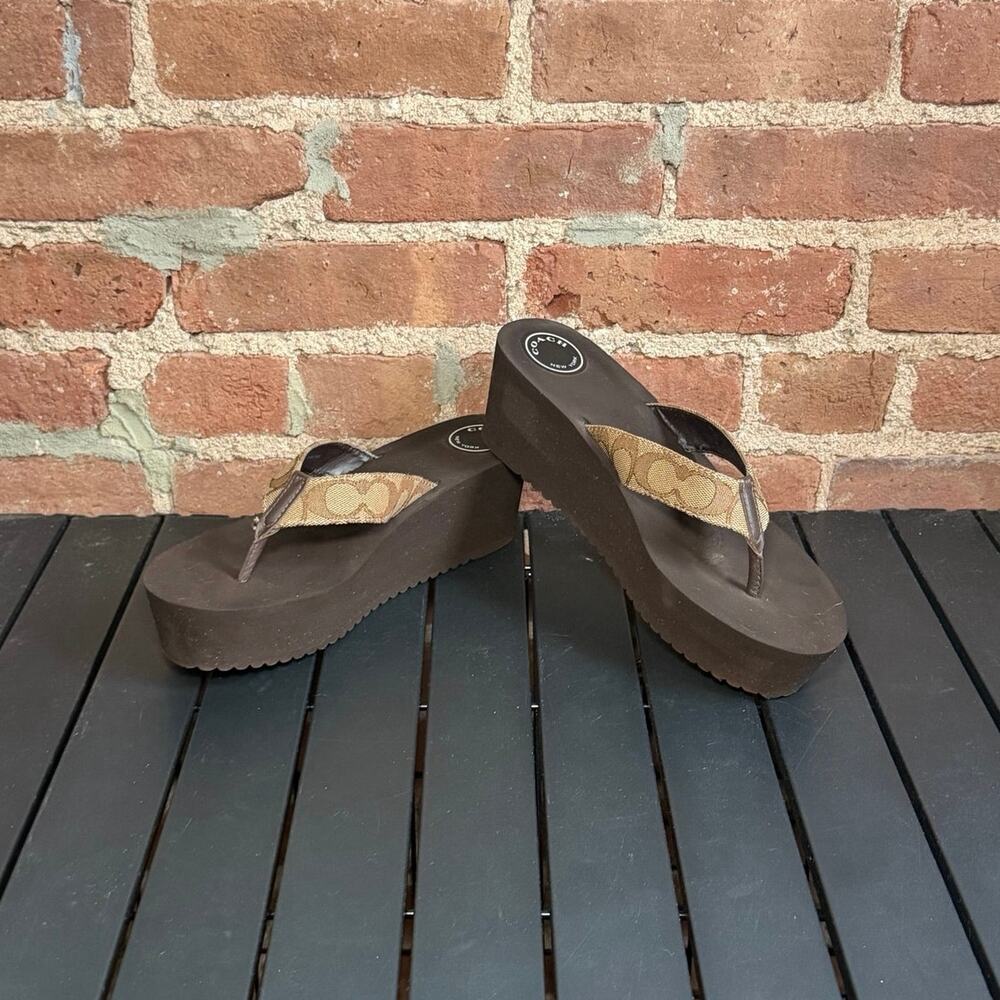 Coach Jen Platform Flip-Flop